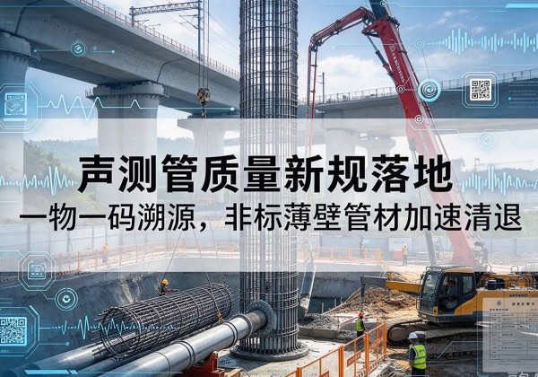 塔什库尔干声测管质量新规落地，一物一码溯源，非标薄壁管材加速清退