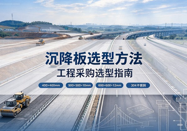 塔什库尔干沉降板选择方法